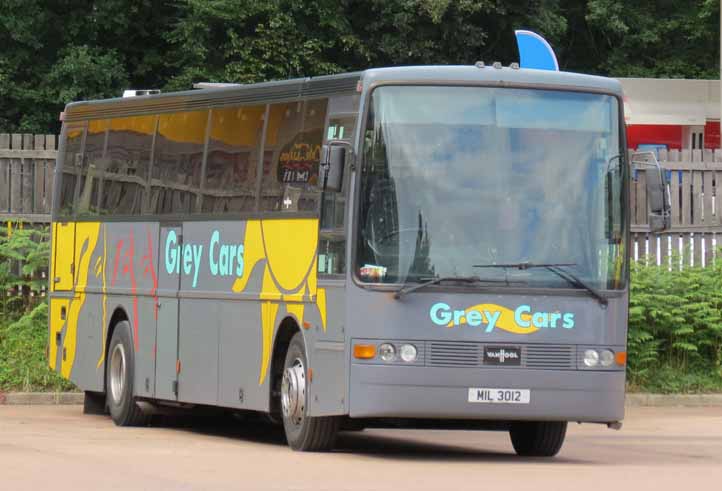 Grey Cars Volvo B10M Van Hool MIL3012